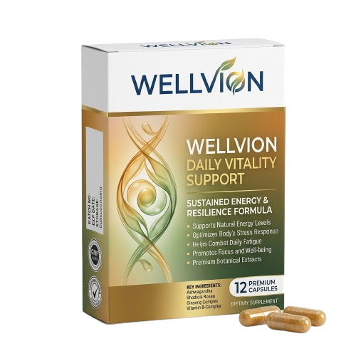 Wellvion Daily Vitality Support Termékdoboz